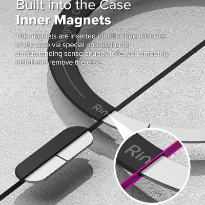 Ốp lưng dành cho iPhone 16 Pro Max / 16 Pro RINGKE Fusion Bold Magnetic - Hàng Chính Hãng