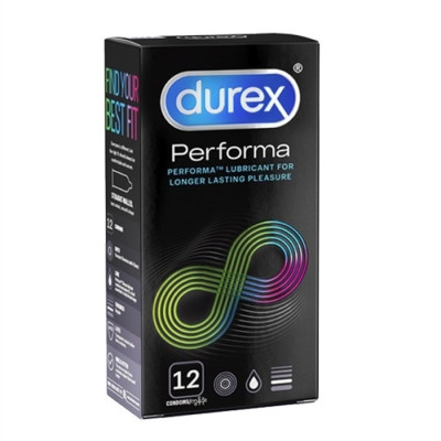 Bao Cao Su Durex Kéo Dài Thời Gian Performa - Nhập Khẩu Thái Lan - 12s