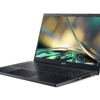 MÁY TÍNH XÁCH TAY (NB) ACER Aspire 7 A715-76-53PJ i5-12450H/16GD4/512SSD_PCIe/15.6FHD/FP/IPS/4C/W11SL/ĐEN(NH.QGESV.007) - HÀNG CHÍNH HÃNG