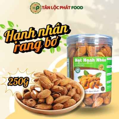 (Tặng Mít Sấy Dẻo Hũ 250G) Combo Hạt Dinh Dưỡng Macca Hũ 300g + Hạnh Nhân Hũ 250g