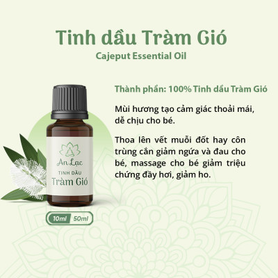 Tinh dầu thiên nhiên An Lạc - Tinh dầu thơm phòng, xông mặt, mũi, massage body