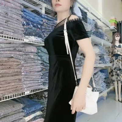 Đầm ôm body hở vai cao cấp Myqlothing.