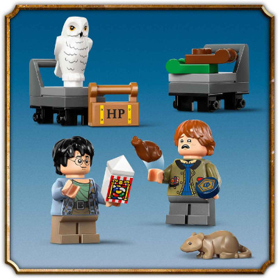 LEGO HARRY POTTER 76450 Đồ Chơi Lắp Ráp Trang Trí Kệ Sách: Tàu Tốc Hành Hogwarts (832 chi tiết)