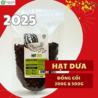 Hạt Dưa Tết Thành Long 100% không nhuộm màu, sạch đảm bảo VSATTP gói/bịch 500g