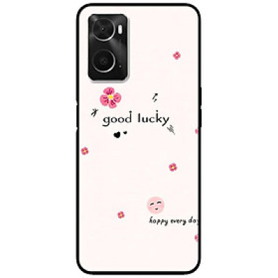 Ốp lưng cho Oppo A36 - A60 4G - A74 - A76 - Oppo A95 4G - A96 4G - Good Lucky Hồng - Hàng Chính Hãng