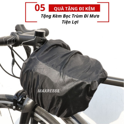 Túi treo sườn xe đạp thể thao để đựng vật dụng, có ngăn đựng điện thoại cảm ung tiện lợi - Hàng chính hãng