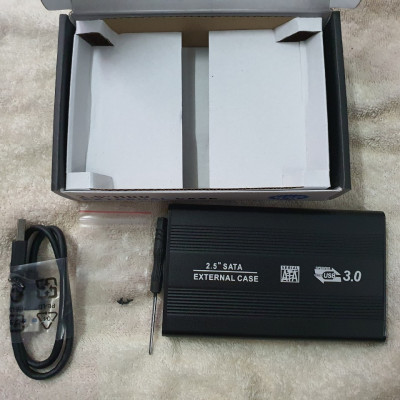 Hộp box đựng ổ cứng laptop 2.5inch External Case chuẩn USB 3.0 - Hàng chính hãng