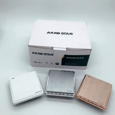 CÔNG TẮC ĐƠN 1 CHIỀU 04030 AKKO STAR   - HÀNG CHÍNH HÃNG