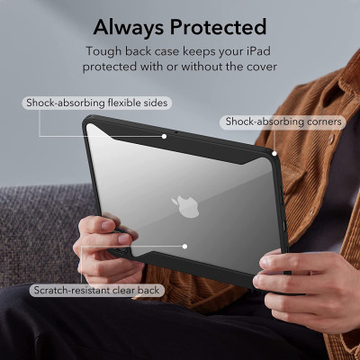 Bao Da dành cho iPad Pro 11 inch 2022 ESR Rebound Hybrid Case 360 - Hàng Chính Hãng