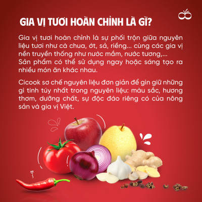 Lon Xốt Lẩu Chua Cay Cicook, Chuẩn Vị Không Cần Nêm Gia Vị 370g