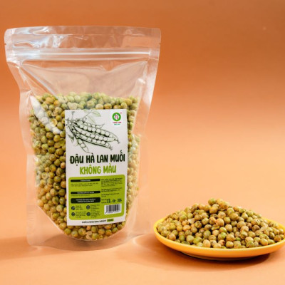 Đậu Hà Lan Rang Muối Thành Long Sấy Giòn Nguyên Vị Bịch 200g/500g