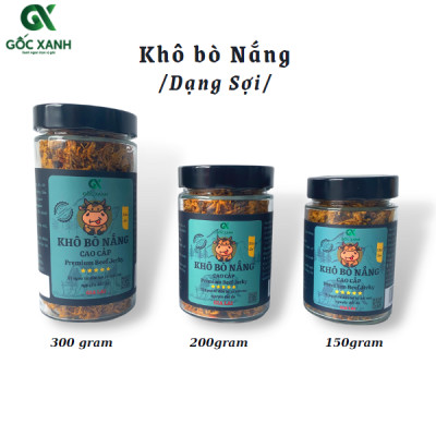 Khô bò Nắng (dạng sợi) hủ 200gram