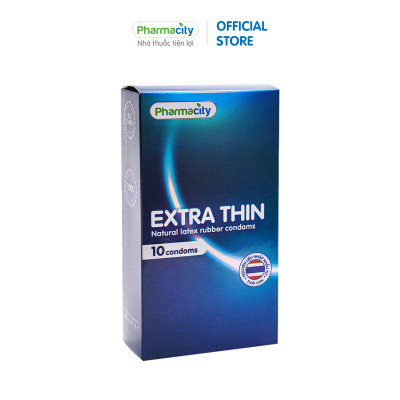 Bao cao su Pharmacity Extra Thin