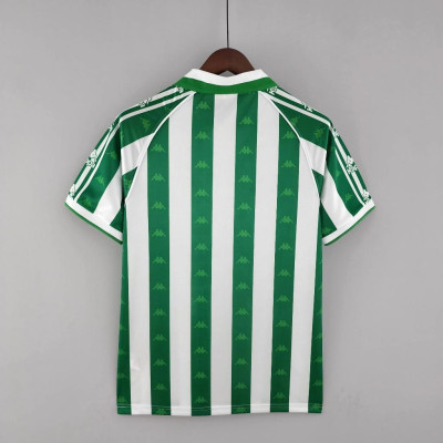 Áo Bóng Đá Real Betis 1996 - Sân Nhà bản cao cấp vải Cotton Polyester