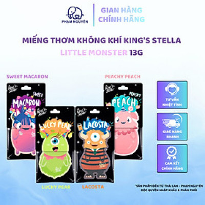 MIẾNG THƠM KHỬ MÙI KHÔNG KHÍ KING