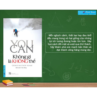 Sách - You Can Không Gì Là Không Thể (Tái bản) - First News