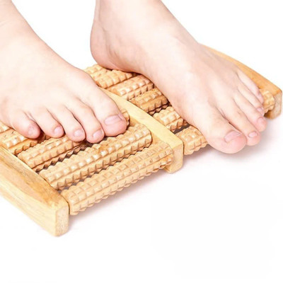 Dụng Cụ Massage Chân Bằng Gỗ 6 Hàng Toàn Anh Sport TA-6H