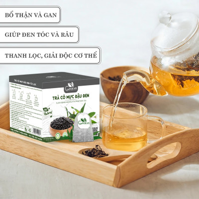 Trà cỏ mực đậu đen túi lọc Goce - Bổ thận mát gan