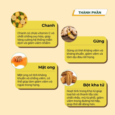 Siro ho kha tử Y Diệu, siro ho thảo dược giảm ho, viêm họng hiệu quả và lành tính