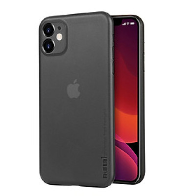 Ốp lưng nhám siêu mỏng 0.3mm cho iPhone 11 (6.1 inch) hiệu Memumi có gờ bảo vệ camera - Hàng nhập khẩu