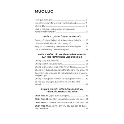 Sách - Nghệ Thuật Buông Bỏ - Vượt Qua Tổn Thương Để Đi Đến Bến Bờ Hạnh Phúc - MCBooks