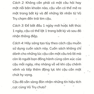 Sách - Để Vũ Trụ Cùng Bạn Quyết Định - Lời Chỉ Dẫn Của Vũ Trụ