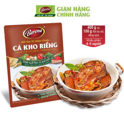 Xốt Gia Vị Hoàn Chỉnh Barona - Kho Riềng 80g