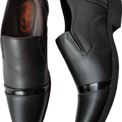 Giày Tây Tăng Chiều Cao Nam BIGGBEN Da Bò Thật  GT152