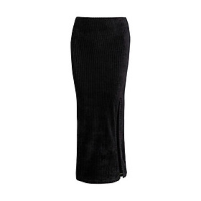 SET VÁY Nhung Đen TARTAN - 