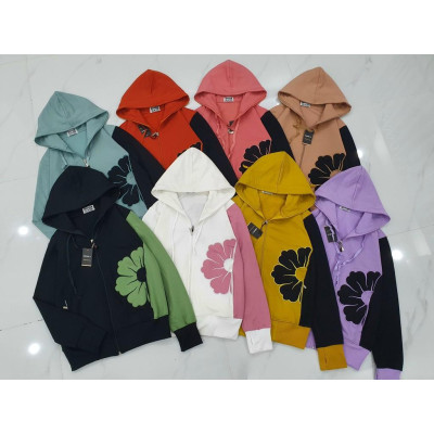 Áo khoác nỉ thun coton da cá chống nắng cao cấp nhiều màu  MS02 Freesize 40- 56kg