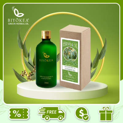 Tinh dầu Bạch Đàn Chanh, tinh dầu thư giãn 100ml BIYOKEA 