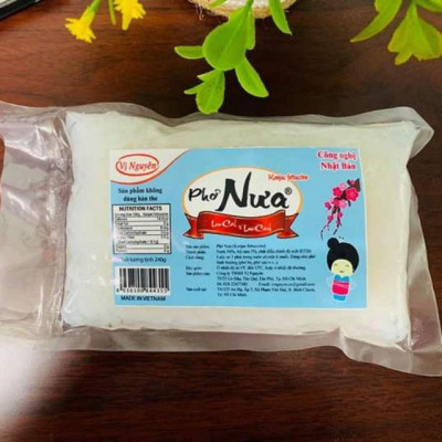 Combo 6 Gói Phở Nưa Vị Nguyên Das Keto 240g