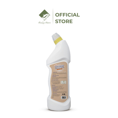 Nước tẩy rửa bồn cầu hữu cơ Ecocare 1L làm sạch, diệt khuẩn, khử mùi hiệu quả với tinh dầu Sả chanh/Quế