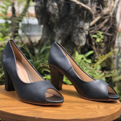 Giày da cao gót nữ 21298 hot trend