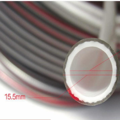  Bộ dây vòi xịt nước rửa xe, tưới cây . tăng áp 3 lần, loại 15m 206701 đầu đồng,cút,nối đen+ tặng đai