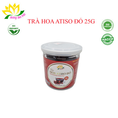 TRÀ HOA ATISO ĐỎ HŨ 25G - HƯƠNG SEN VIỆT