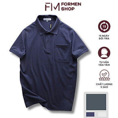 Áo thun polo nam Cavalry chất thun cotton muối cao cấp - FORMEN SHOP - FMPS258