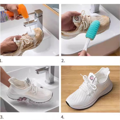 Chai xịt tạo bọt tẩy trắng khử khuẩn giày, quần áo Morsim Nhật Bản 240ml