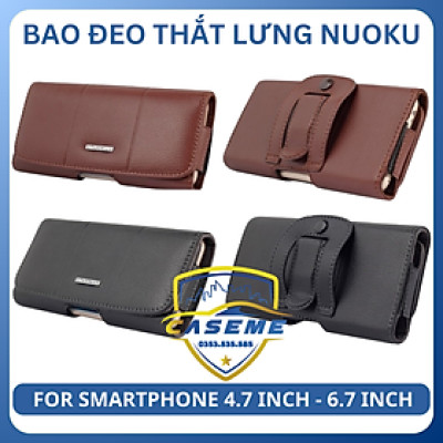 Bao Da Đeo Thắt Lưng Chính Hãng Nuoku – Phong Cách & Tiện Lợi - Hàng Nhập Khẩu