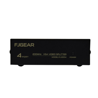 Bộ chia tín hiệu VGA 1 ra 4 FJGEAR FJ-2004 - Hàng Nhập Khẩu
