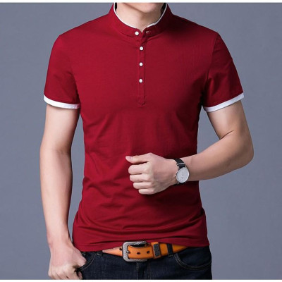ÁO THUN NAM NGẮN TAY CỔ TRỤ PHONG CÁCH