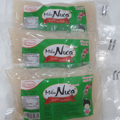 Combo 3 Gói Miến Nưa Vị Nguyên Das Keto 240g