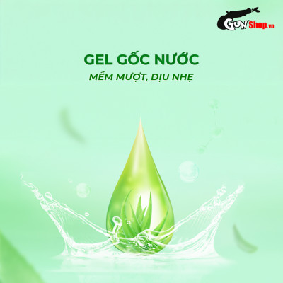 Gel bôi trơn tinh chất lô hội - Shell Aloe Vera - Chai 100ml