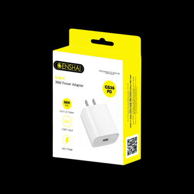 Củ Sạc Nhanh 36W Genshai GS36PD QC D 3.0 | Bảo Hành 12 Tháng 1 Đổi 1 | Made in Việt Nam.