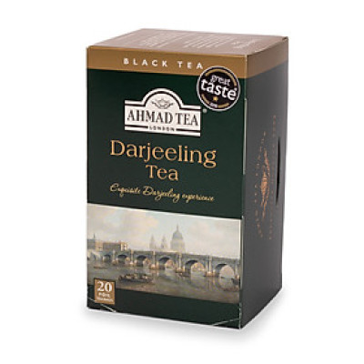 [Nhập khẩu độc quyền] TRÀ AHMAD ANH QUỐC - DARJEELING (40g) - Khách sạn, nhà hàng tiện dùng do có bao thiếc riêng