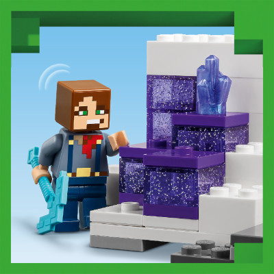 LEGO MINECRAFT 21263 Đồ Chơi Lắp Ráp Hầm Mỏ Vùng Hoang Mạc (538 chi tiết)