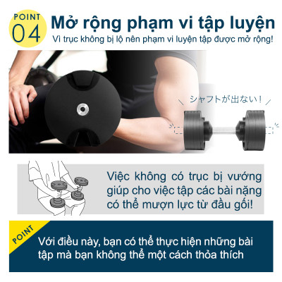NUOBELL FLEXBELL - QUẢ TẠ TAY 36KG (16 CẤP ĐIỀU CHỈNH TRỌNG LƯỢNG) TẬP GYM TẬP THỂ DỤC TẬP TẠ TẬP LUYỆN CƠ BẮP