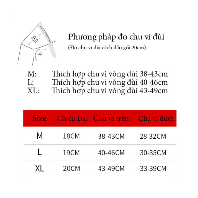 Bộ 2 băng bảo vệ cơ đùi AOLIKES HDT001-2