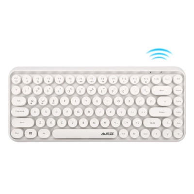 Bàn phím Bluetooth Ajazz 308i Nắp phím tròn 10m Kết nối Bluetooth 84 Phím cho Windows 2000, Windows XP, Windows ME