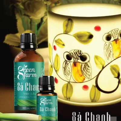 Tinh dầu sả chanh Greenfarm 50ml